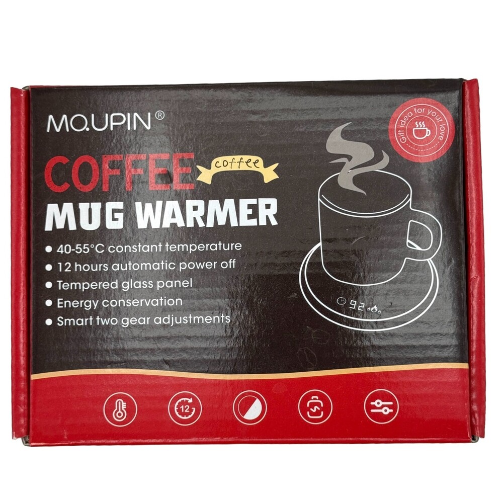 Coffee Mug Tea Cup Warmer Tested 40-50 degree Celsius Keep Hot Home Office